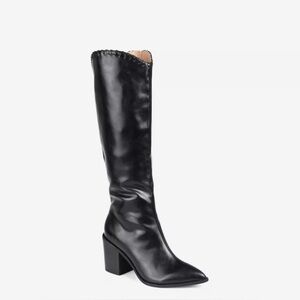 Journee Black Daria Boot Wide Calf